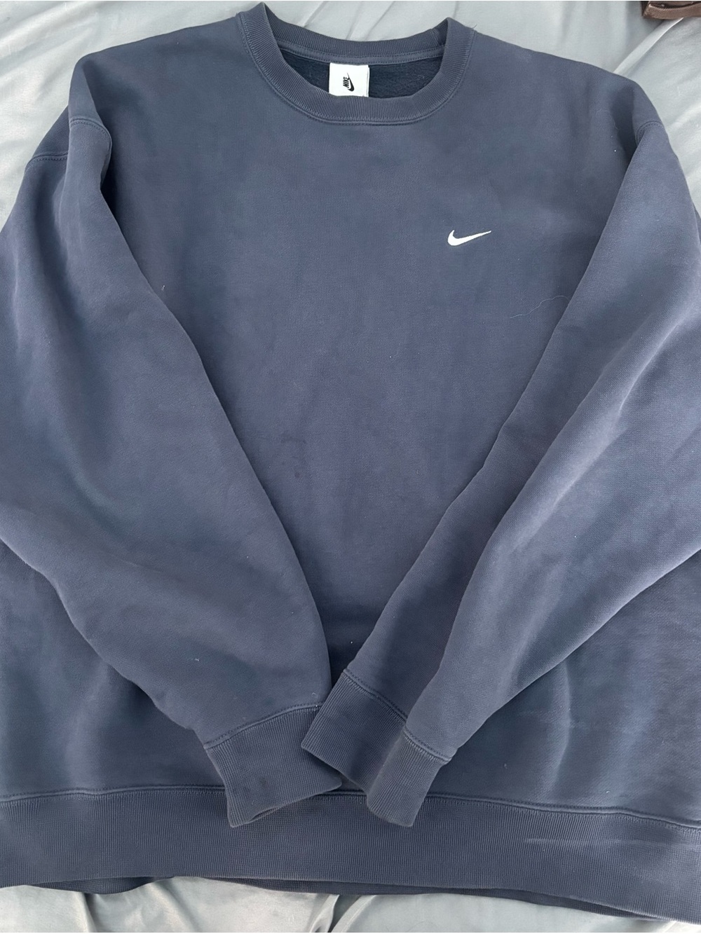 Nike Men Crewneck Vintage Navy Blue (Baggy)